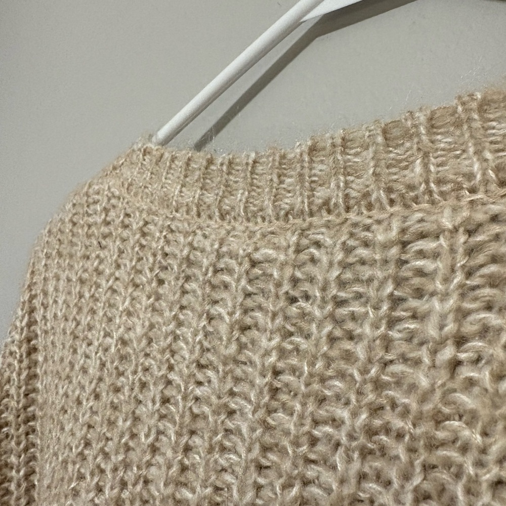 Soft Knit Sweater in Cream - Picture 7 of 8
